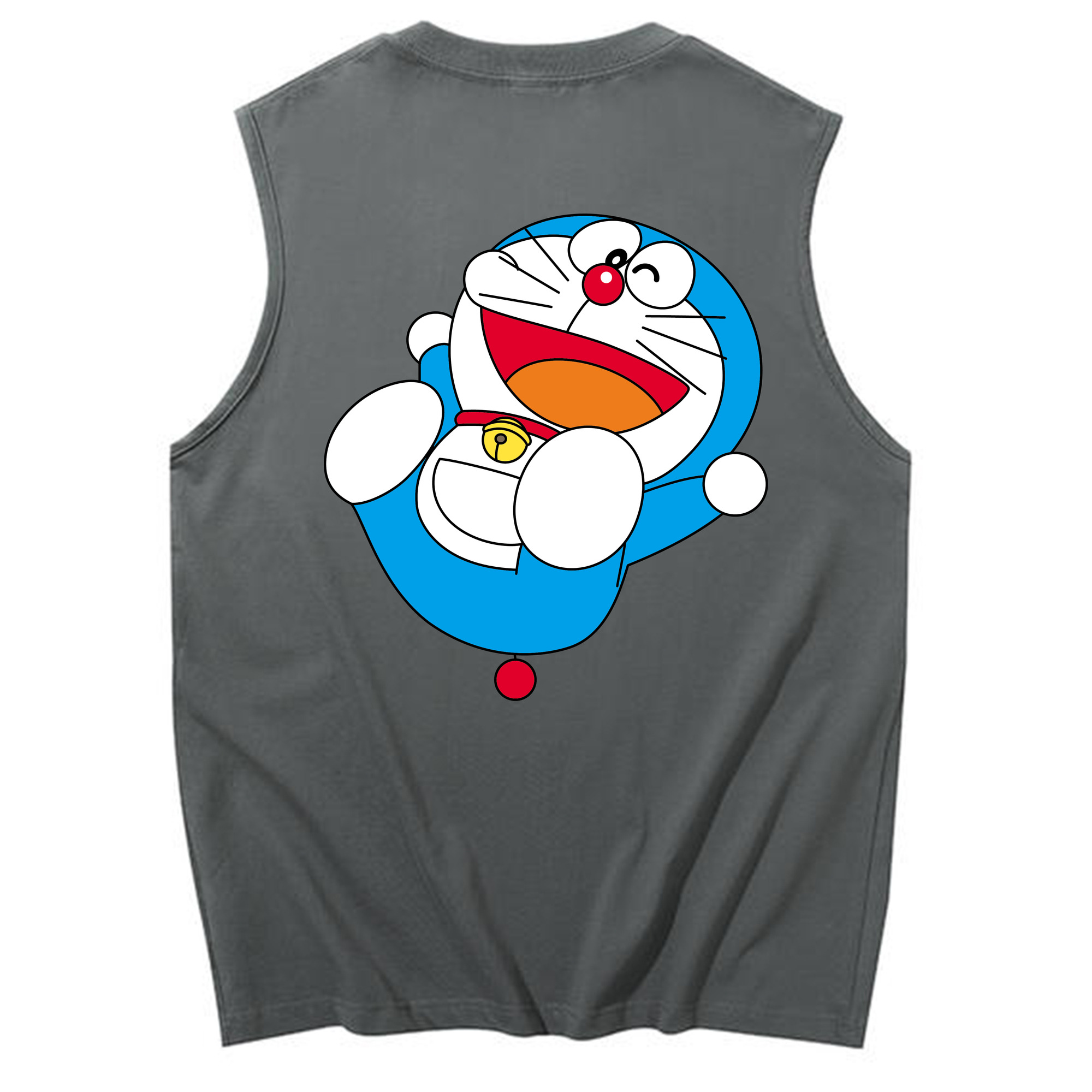 （画像用） ドラえもん Doraemon コットン100％タンクトップ（背面プリント）
